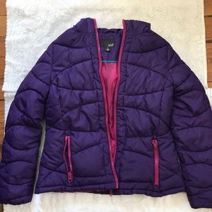 Puffy winter coat